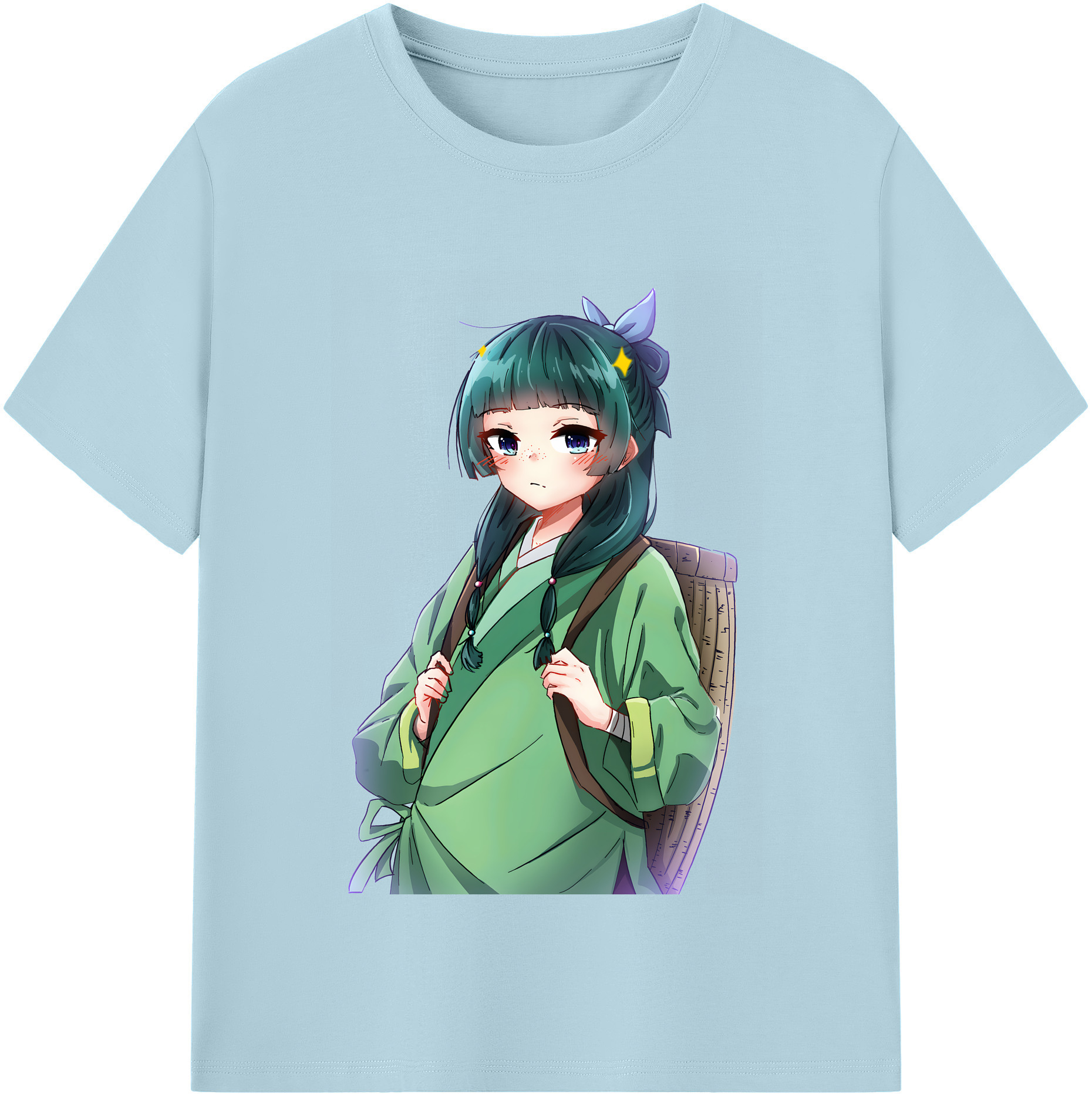 （画像用） 薬屋のひとりごと The Apothecary Diaries 綿100％半袖Tシャツ（フロントプリント）